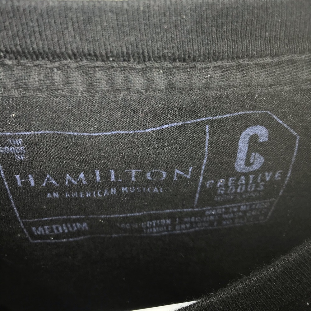 Hamilton Broadway Merch Shirt - Picture 2 of 2